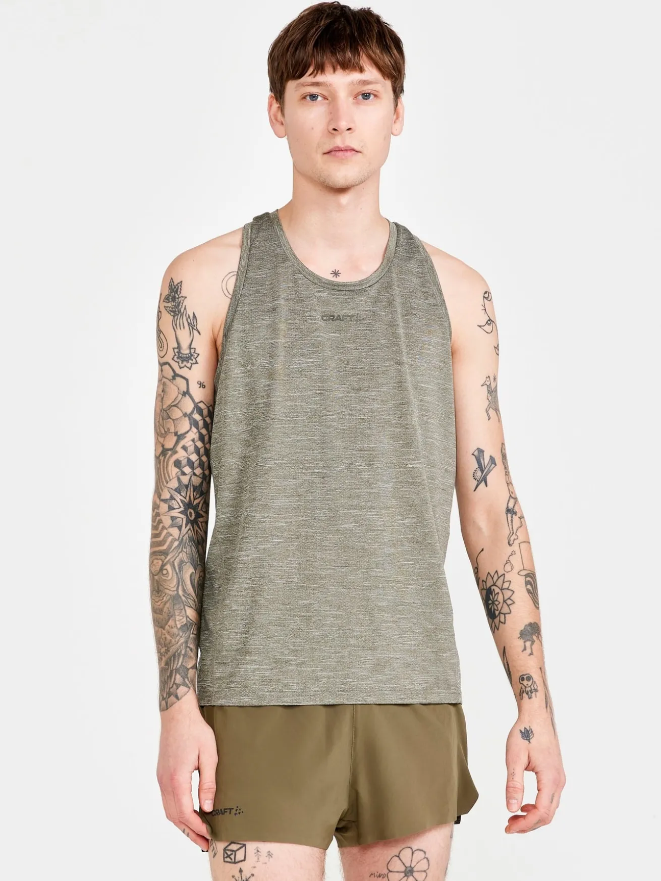 ADV Essence Melange Singlet M