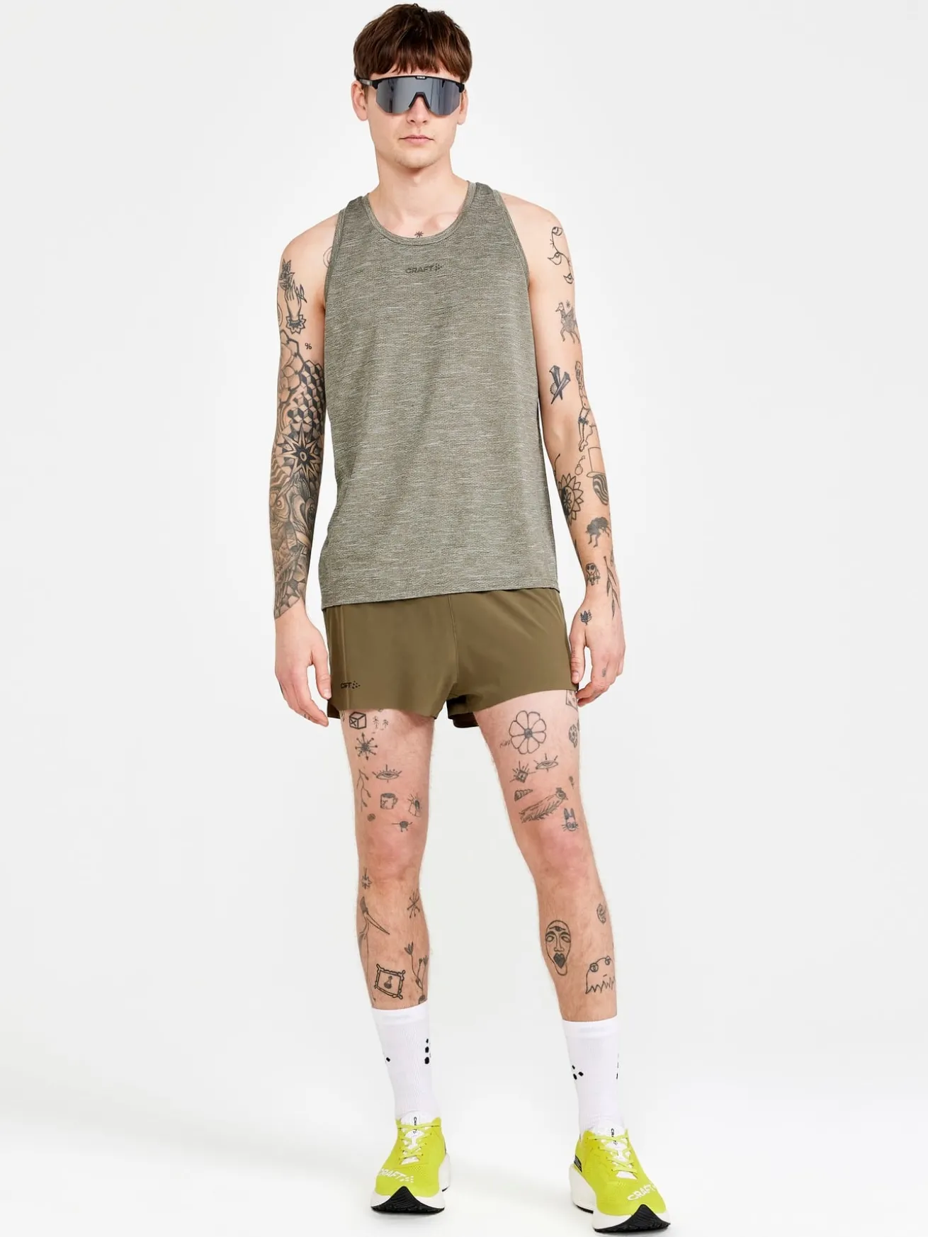 ADV Essence Melange Singlet M