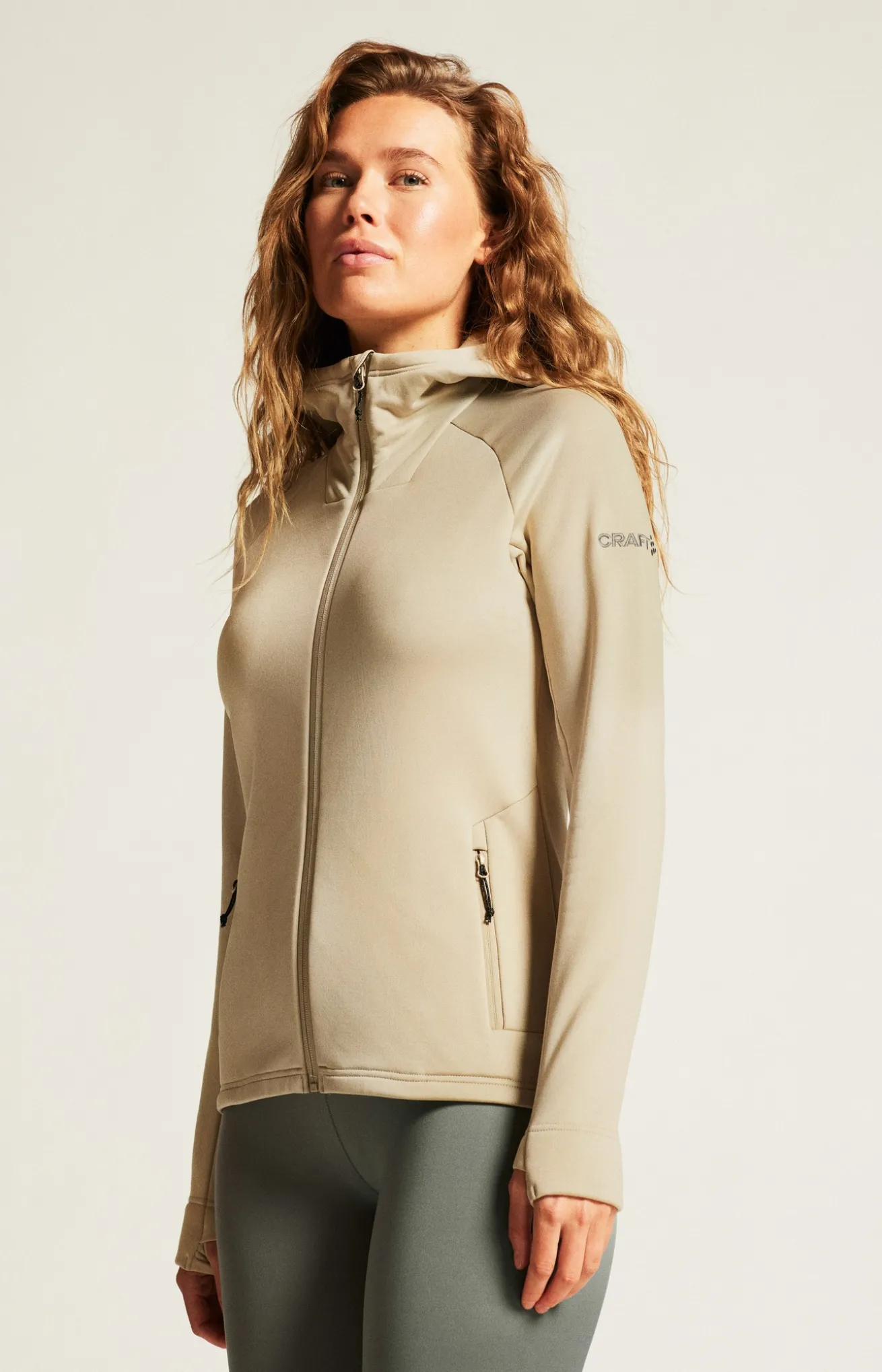 ADV Explore Power Fleece Hood Jkt W