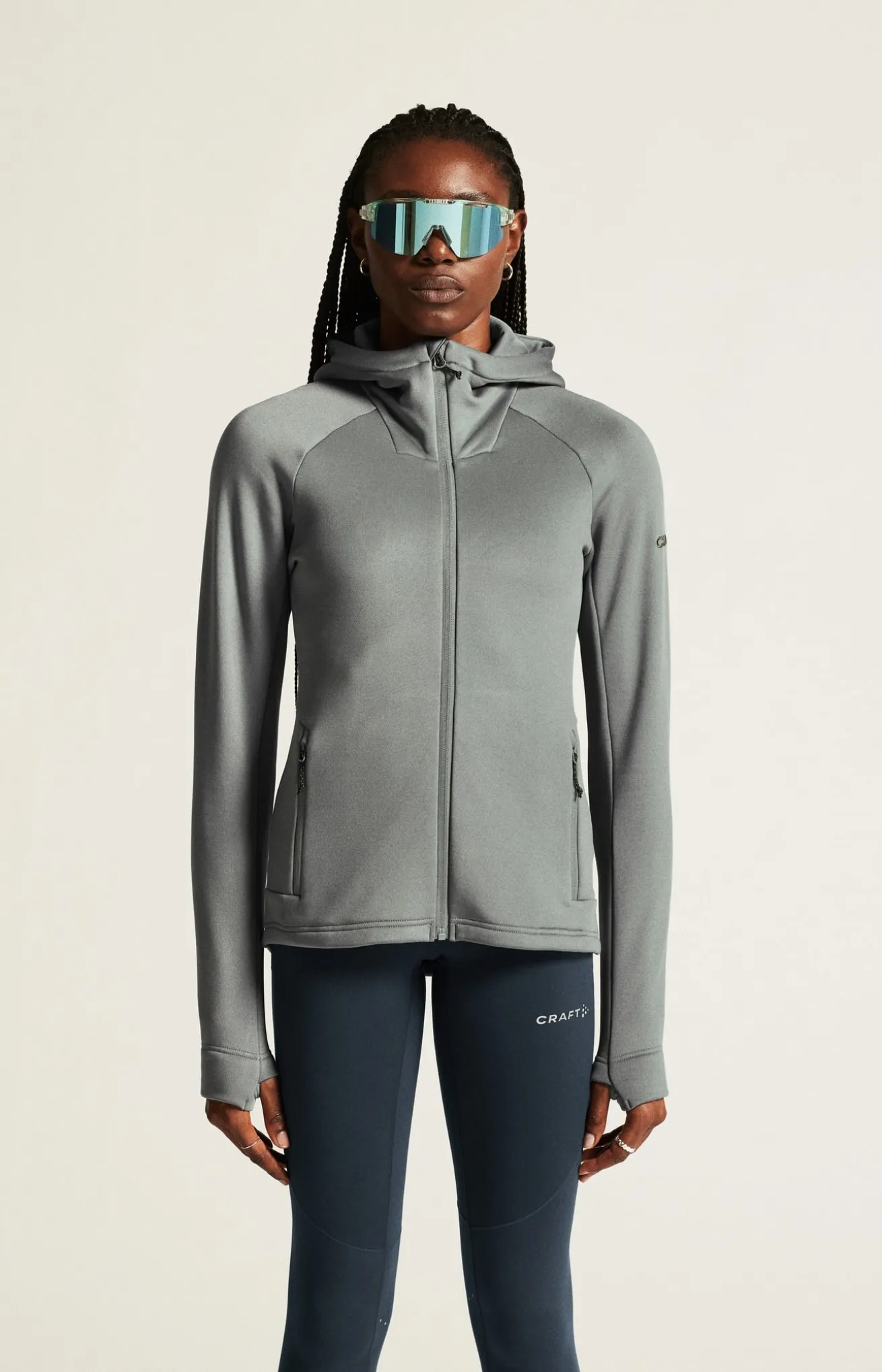 ADV Explore Power Fleece Hood Jkt W