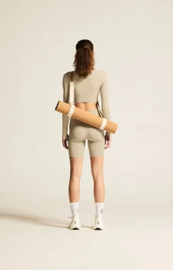 Collective Rib Cropped Ls Top W