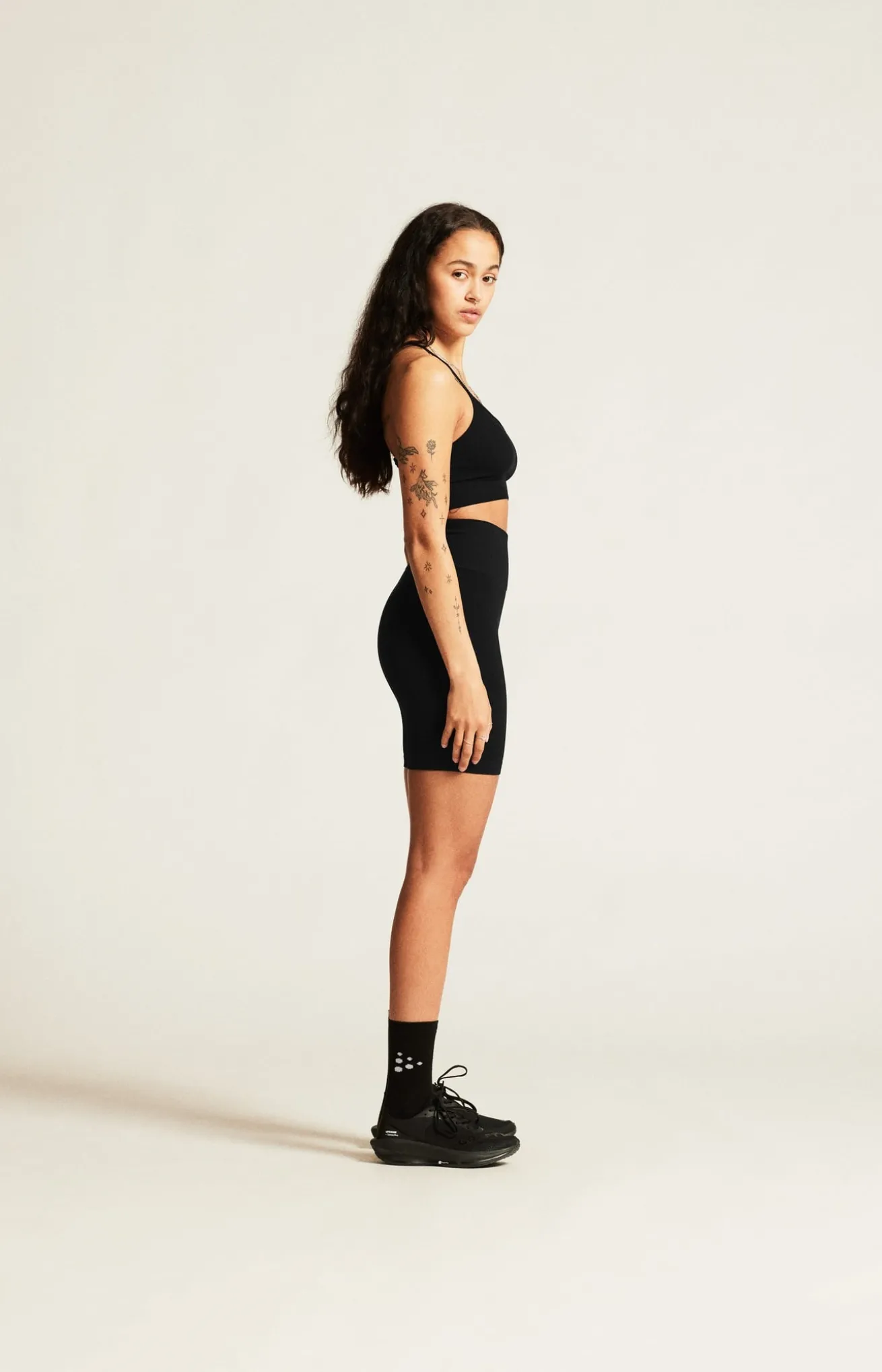 Collective Rib Short Tights W