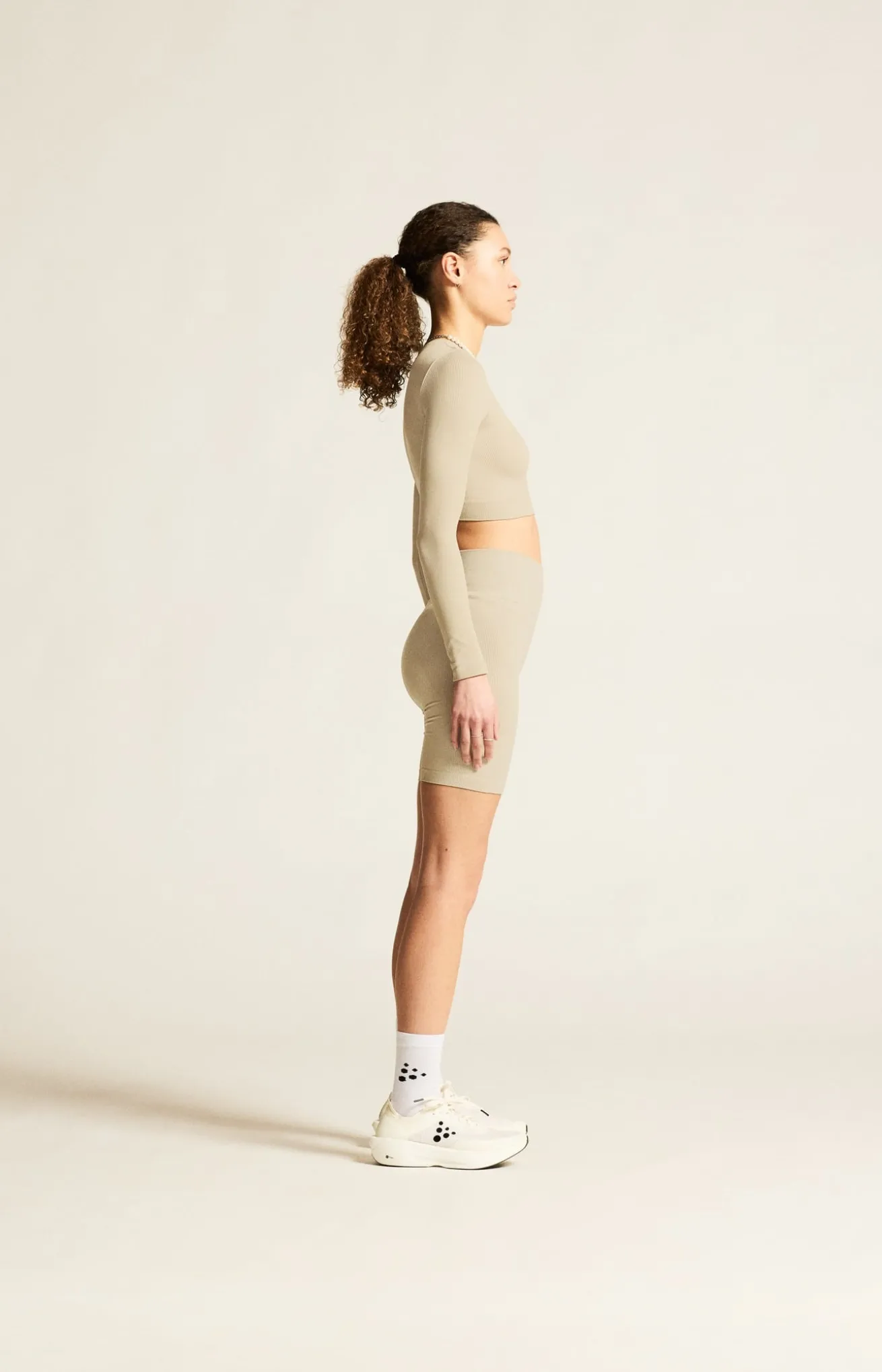 Collective Rib Short Tights W