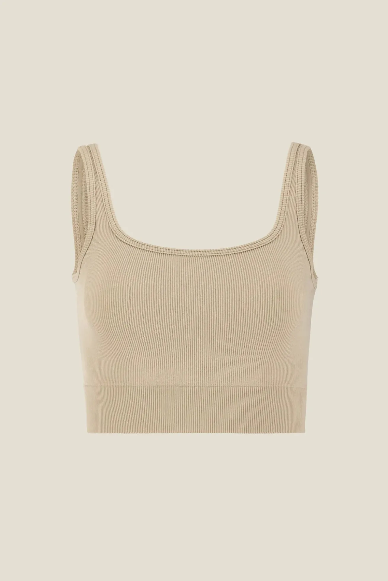 Collective Rib Sports Bra W