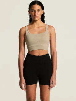 Collective Rib Sports Bra W