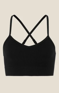 Collective Rib Strap Sports Bra W