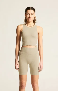 Collective Rib Tank Top W