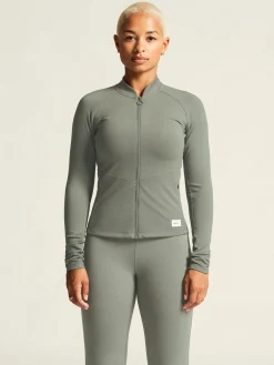 Collective Zip Sweater W