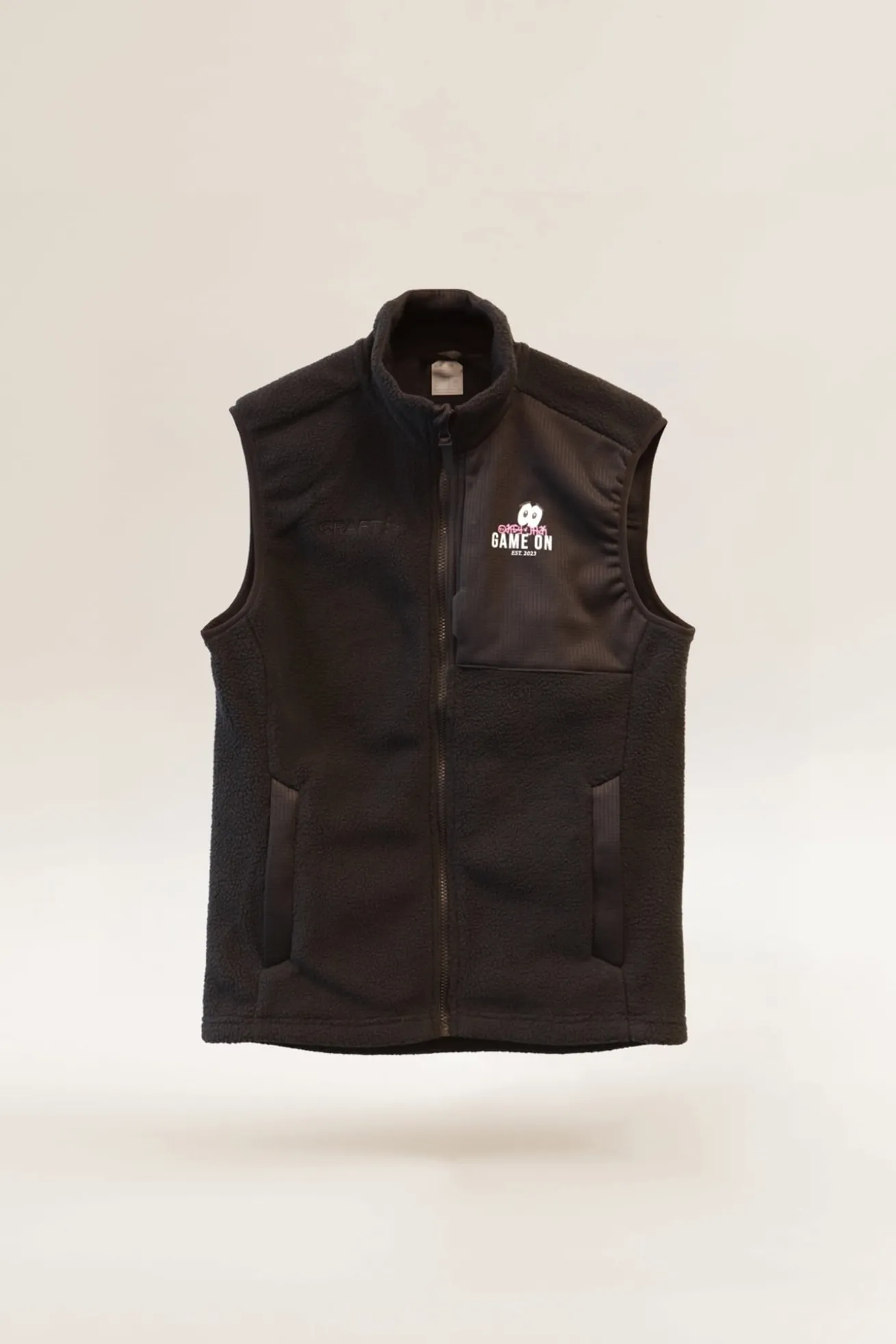 Game On Pile Fleece Vest M