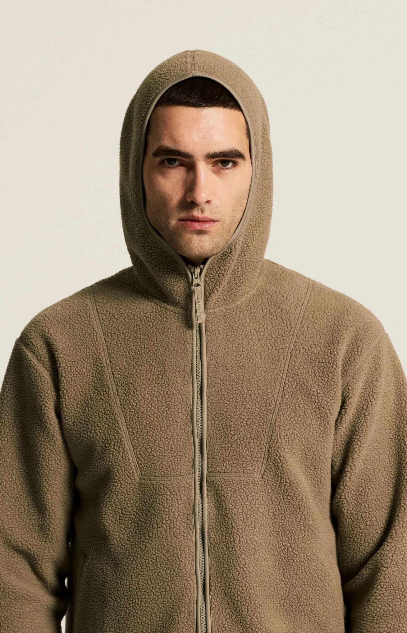 Join Pile Fleece FZ Hood M