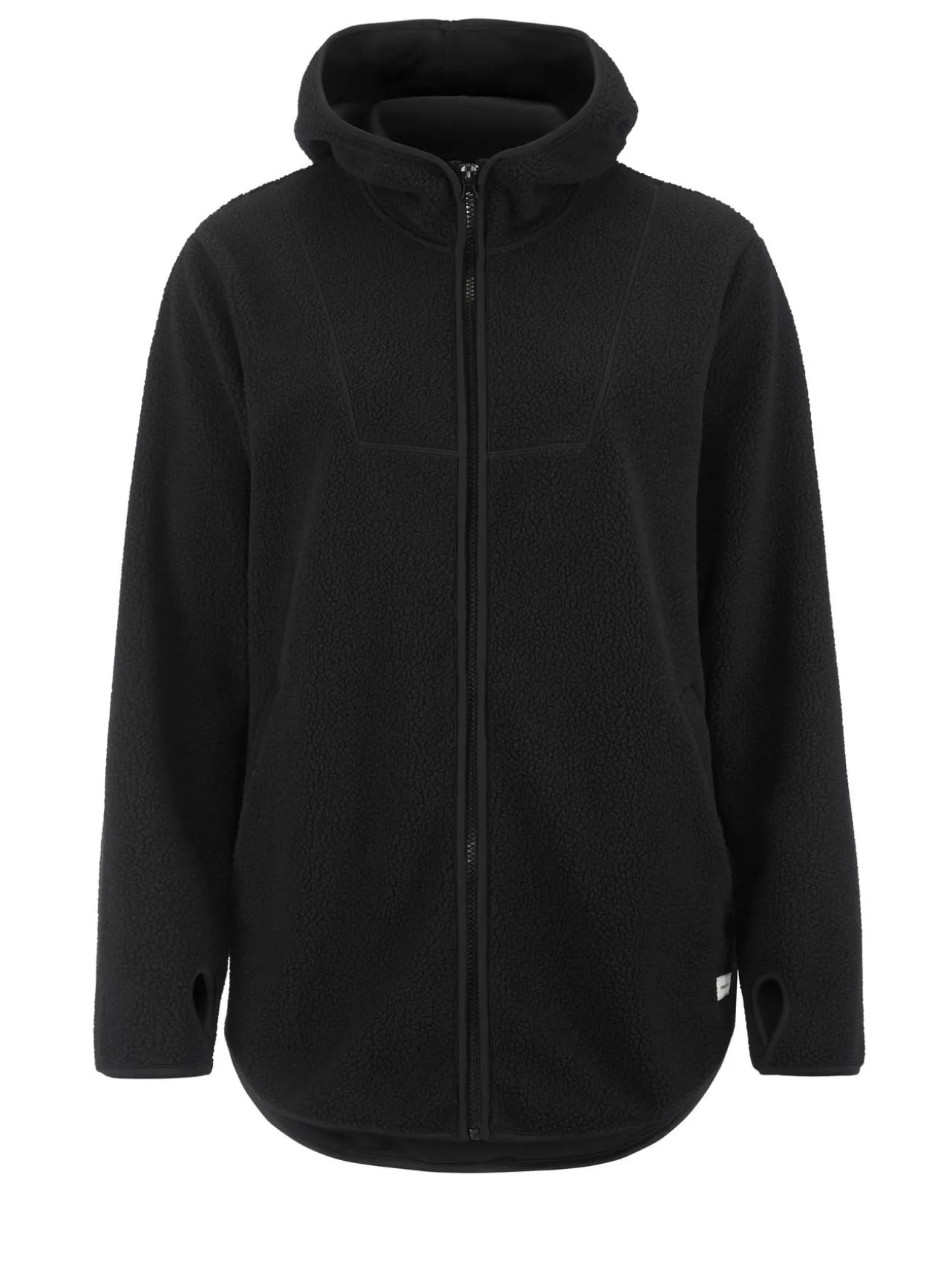 Join Pile Fleece FZ Hood W