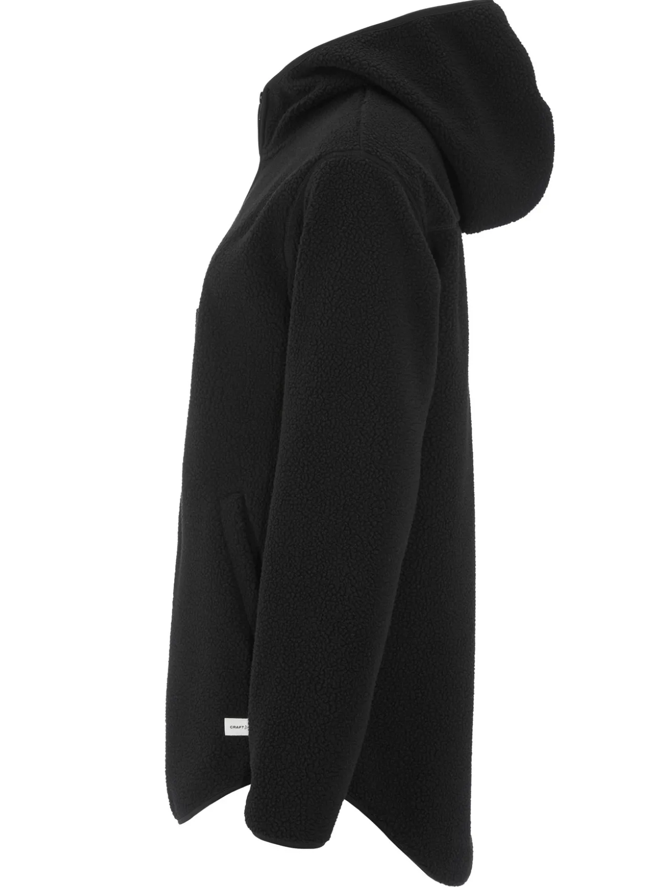 Join Pile Fleece FZ Hood W