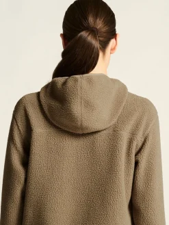 Join Pile Fleece FZ Hood W