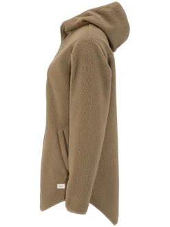 Join Pile Fleece FZ Hood W