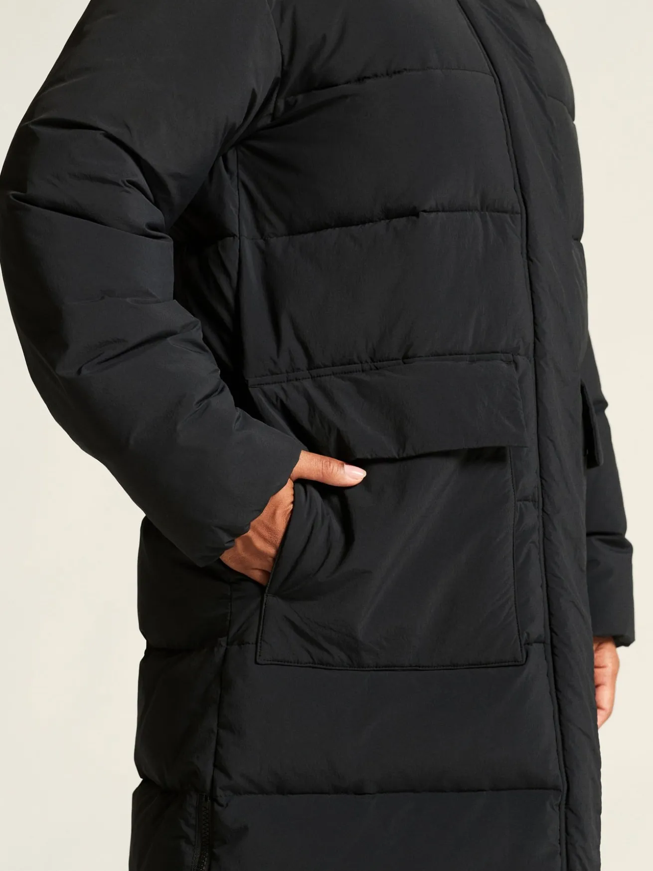 Urban Long Padded Coat W