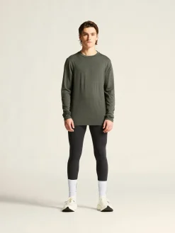 Wool Jersey LS CN M