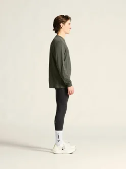 Wool Jersey LS CN M