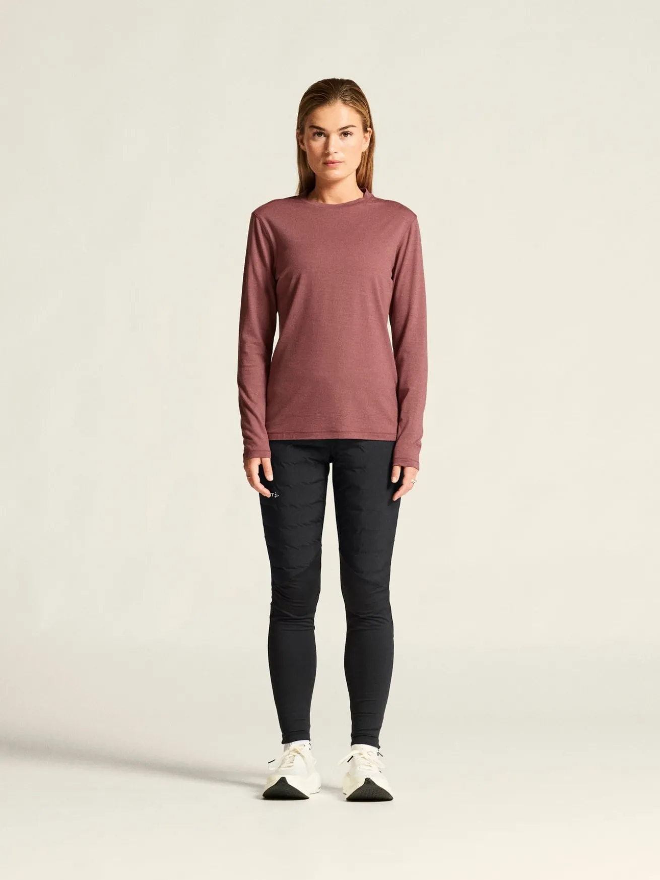 Wool Jersey LS CN W