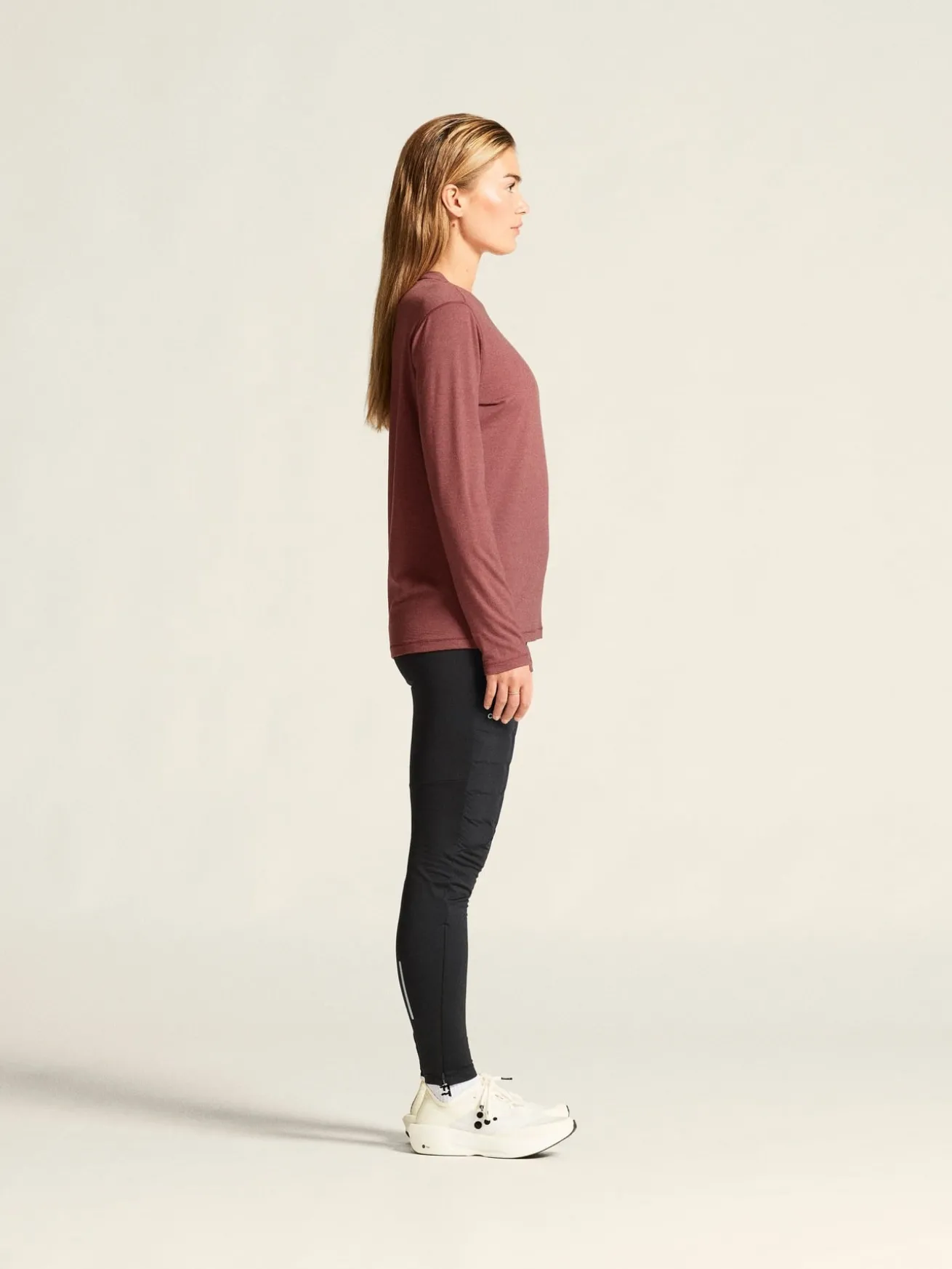 Wool Jersey LS CN W