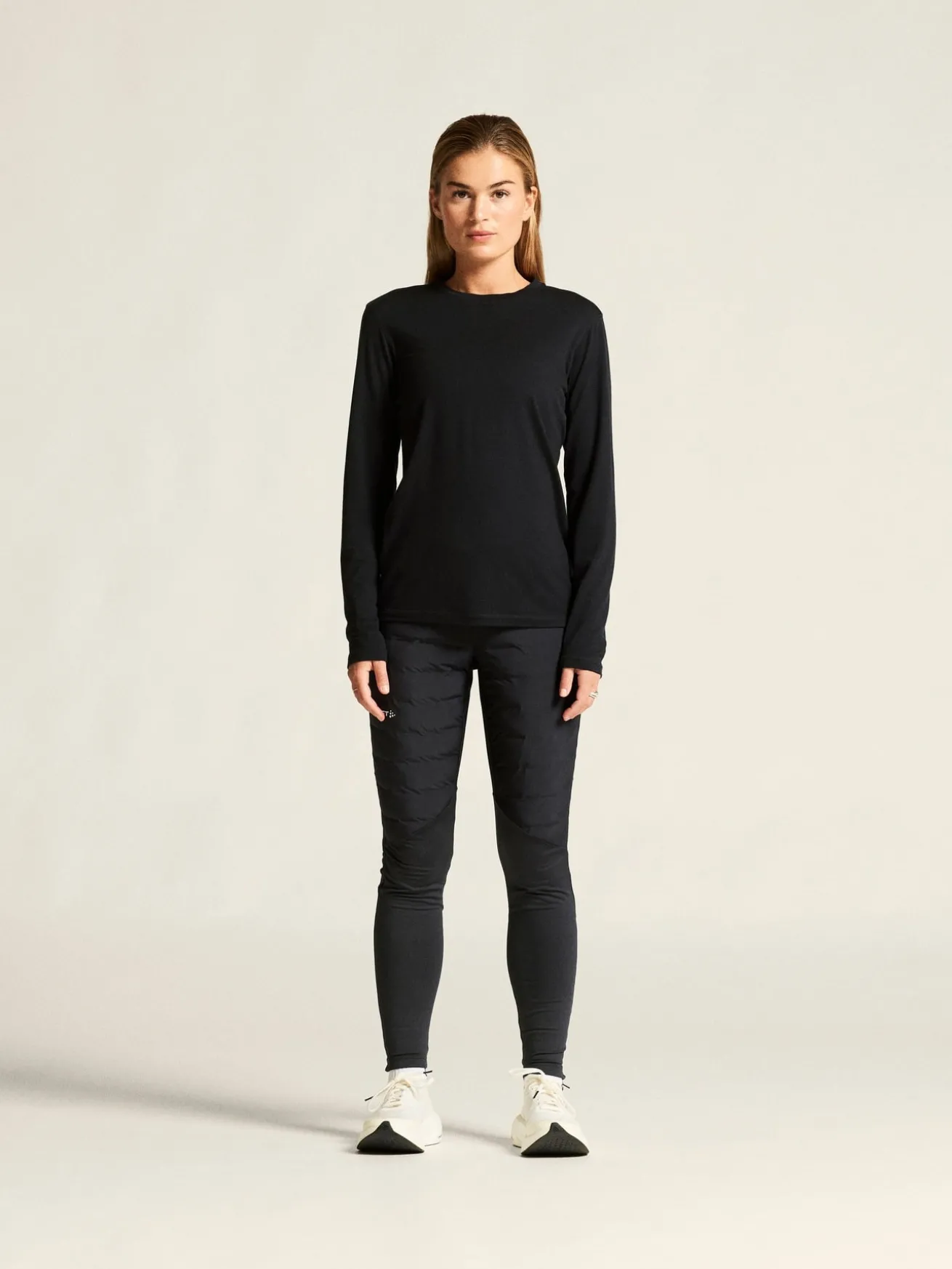 Wool Jersey LS CN W