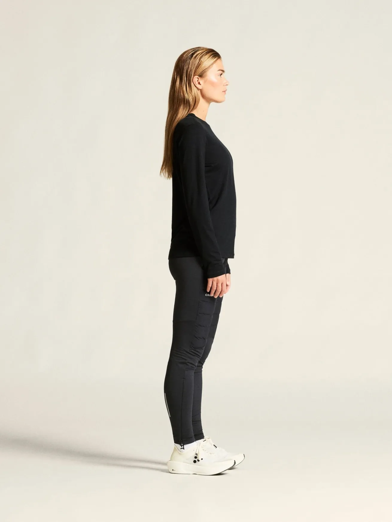 Wool Jersey LS CN W
